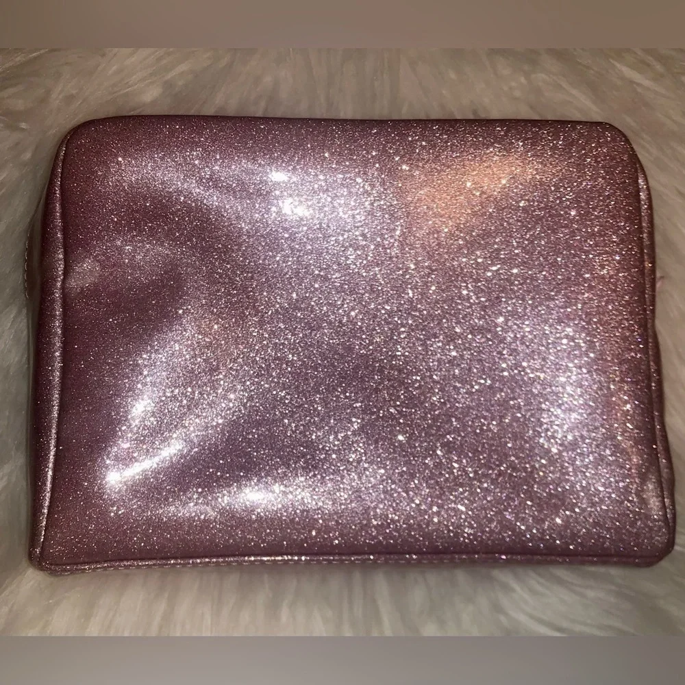Pink/Glittery Kylie Cosmetic MakeUp Bag.